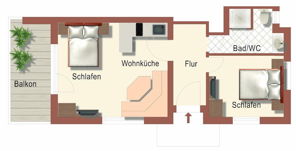 Fewo Burgstaller Tröpolach Pokój zdjęcie